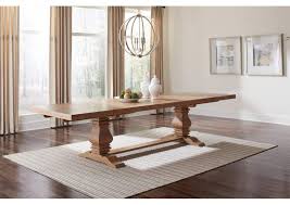 florence double pedestal dining table
