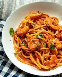 Shrimp With Spaghetti Sauce gambar png