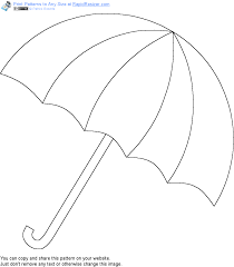 Free Umbrella Template Download Free Clip Art Free Clip