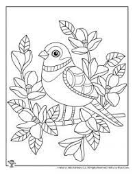 Become relaxed & relieve from stress! Cute Bird Coloring Page Woo Jr Kids Activities In 2020 Bird Coloring Pages Cute Coloring Pages Coloring Pages
