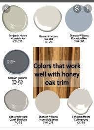 Paint Colors For Home Honey Oak Trim