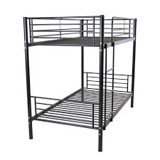 Iron Bed Bunk Bed With Ladder For Kids