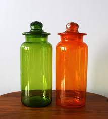 Vintage Takahashi Glass Apothecary Jar