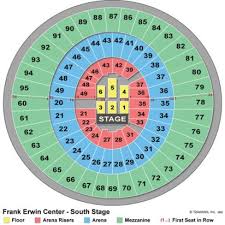 55 Meticulous Frank Erwin Events Center Seating Chart