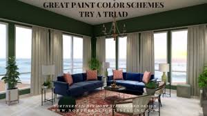 Great Paint Color Schemes Try A Triad