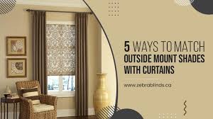 Outside Mount Shades With Curtains
