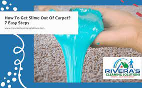 how to get slime out of carpet 7 easy