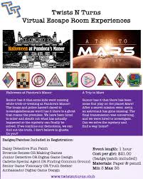 virtual escape room experience