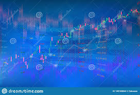 Abstract Of Investing And Stock Market Concept Gain And