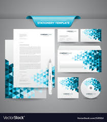Business Stationery Templates Royalty Free Vector Image