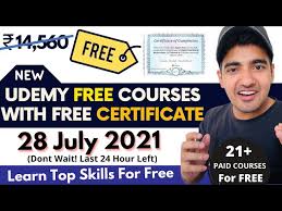 udemy free courses with free