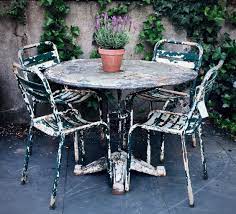 clean and re your garden furniture