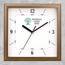 Promotional Clocks Square Shape