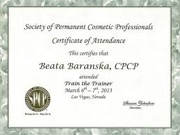 society of permanent cosmetic