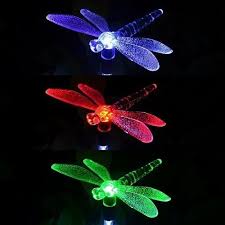 Dragonfly Led Solar Garden Stake Light