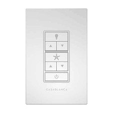 Hunter Indoor Outdoor White Wall Switch