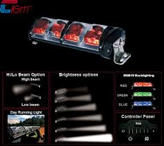 cool color changing led light bar