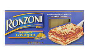 ronzoni oven ready lasagna simple