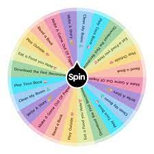 things i do when im bored spin the