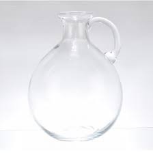 Clear Glass Jug Pitcher Water Wine