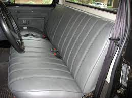 Replaced Upholstery On Bench Seat