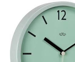 Wall Clock Clock Apple Green
