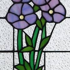 Not Flowers Stained Glass Window Panel