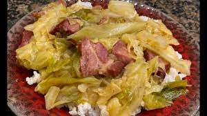 smothered cabbage by the cajun ninja