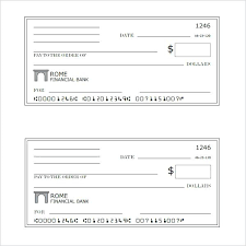 Print Cheque Template Check Printing Word What How Draft Fine Free