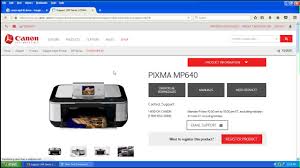 Install the driver and prepare the connection download and install the greatest available. Canon Mp640 Printer Driver Download Youtube