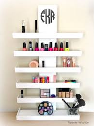 Wall Mounted Makeup Shelf Makeup