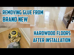 hardwood floors after installation