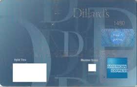 How to make a dillard's credit card payment online Bank Card Dillard S American Express United States Of America Col Us Ae 0070