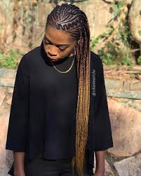 These are protective cornrows with long lovely thick braids. 43 Most Beautiful Cornrow Braids That Turn Heads Stayglam