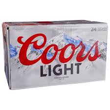 coors light 18pk 12 oz bottles applejack