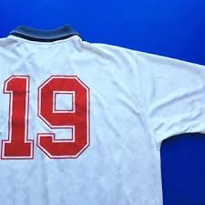 Stadium, arena & sports venue. The Iconic Number 1 9 Italia 90 Home Shirt Gazza Vintage Football Shirts England Football Shirt Shirts