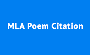 How To Cite A Poem In Mla Style Tips And Guides