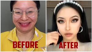 asian makeup transformation asian