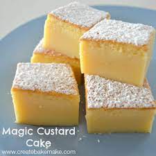Baked Custard Cake Recipe gambar png