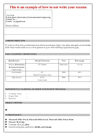     Resume Templates for Freshers   Free Samples  Examples     Pinterest