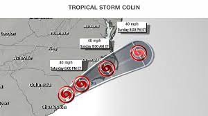 Tropical Storm Colin dissipates over ...