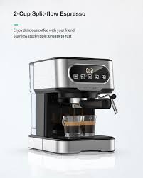 2 top 5 best wolf coffee makers in the market. Blitzwolf Bw Cmm2 Espresso Machine With 20 Bar High Pressure Extraction 1100w Big Power Milk Frothing Accurate Control Dual System And Safe Protection