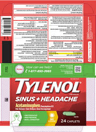 Tylenol Sinus Plus Headache Day Tablet Film Coated
