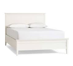 Full White Wood Bed Flash S 50
