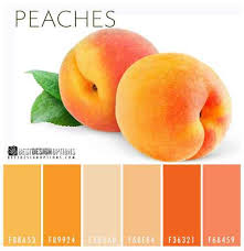 6 peach color palette ideas. Bright Color Palettes Inspired By Delicious Fruits
