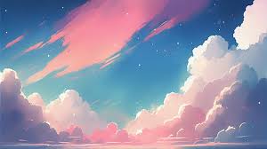 pink clouds background images hd