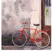 Bicycle Decor Colorful Bike Wall Art