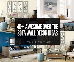 Awesome Over The Sofa Wall Decor Ideas
