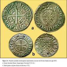 Uxue, Ujué atalaya de Navarra.: Carlos II de Navarra ¿falsificador de moneda ?