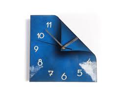 Buy Blue Wall Clock Navy Blue Clock